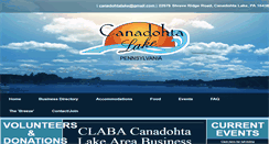 Desktop Screenshot of canadohtalake.org